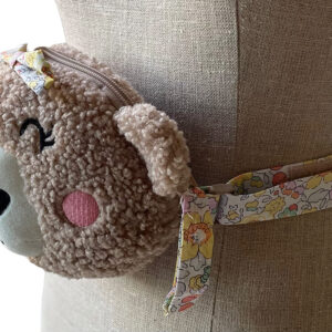 Style Teddy Bear Bow Bæltetaske-pung cover<br> No 02