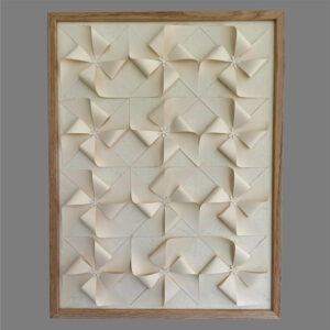 Folded Paper Art Object 5 Mill